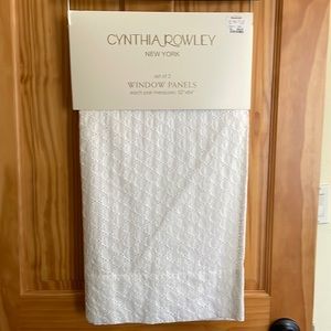 Curtain panels very sweet and pretty.